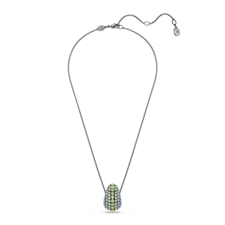 Resim Sublima Kolye, Yuvarlak kesim, Çok renkli, Rutenyum kaplama