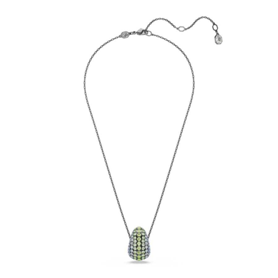 Resim Sublima Kolye, Yuvarlak kesim, Çok renkli, Rutenyum kaplama