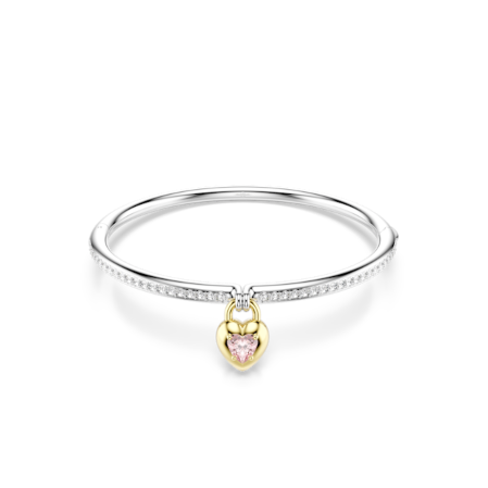 Resim Idyllia Bileklik, Karışık kesimler, Kalp, Pembe, Karışık metal yüzey