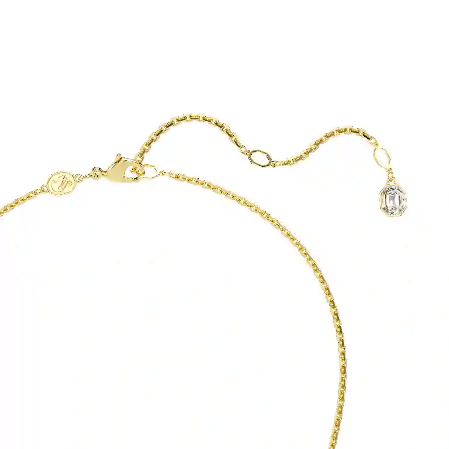 Resim Idyllia Kolye, Karışık kesimler, Çiçek, Çok renkli, Altın rengi kaplama