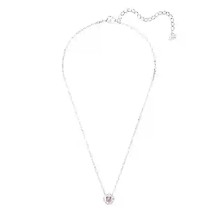 Resim Una Angelic Kolye, Pembe, Rodyum kaplama