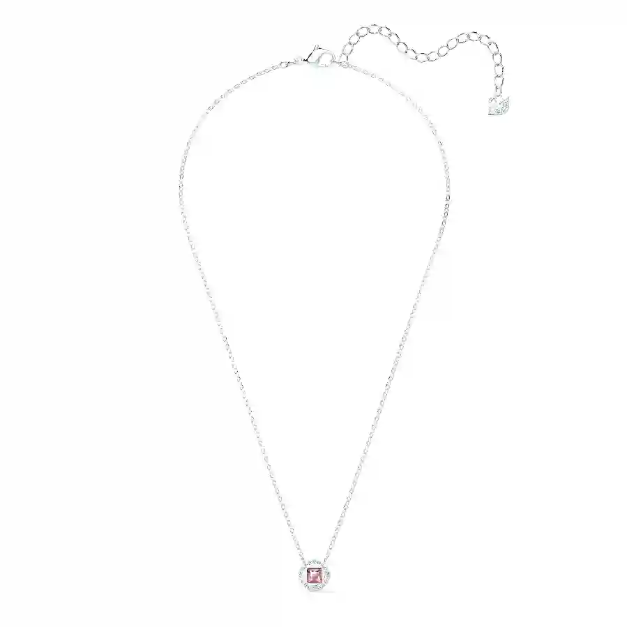 Resim Una Angelic Kolye, Pembe, Rodyum kaplama