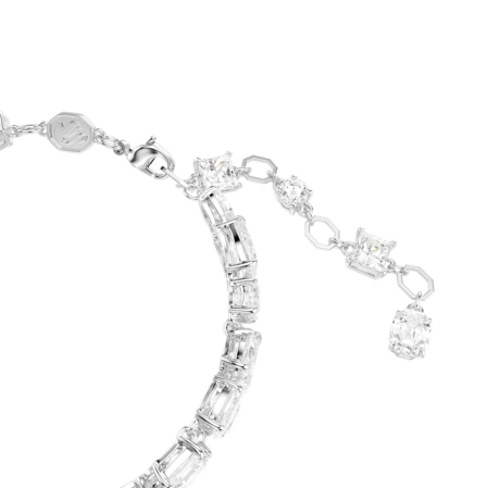 Resim Mesmera Bileklik, Karışık kesimler, Beyaz, Rodyum kaplama