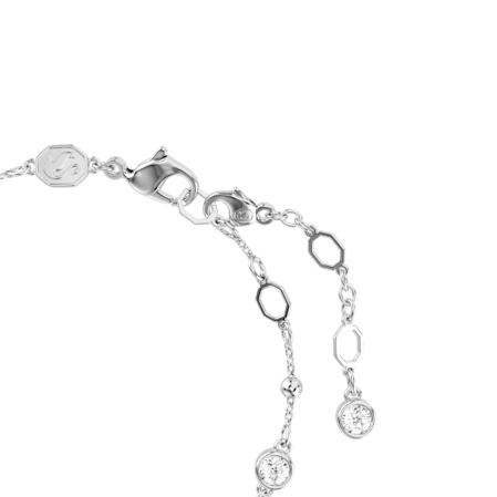 Resim Imber Bileklik, Yuvarlak kesim, Beyaz, Rodyum kaplama