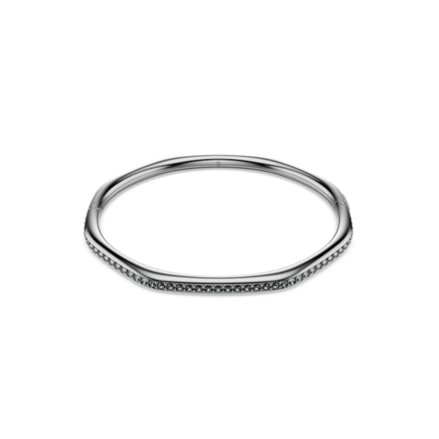 Resim Dextera Bileklik, Sekizgen şekil, Yuvarlak kesim, Beyaz, Rutenyum kaplama