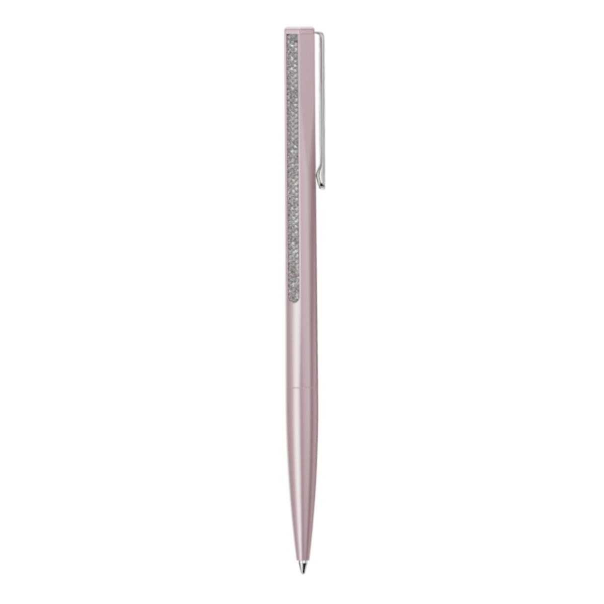 Resim Crystal Shimmer Tükenmez Kalem, Pembe lakeli, krom kaplama
