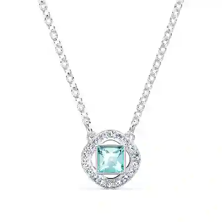 Resim Una Angelic Kolye, Mavi, Rodyum kaplama