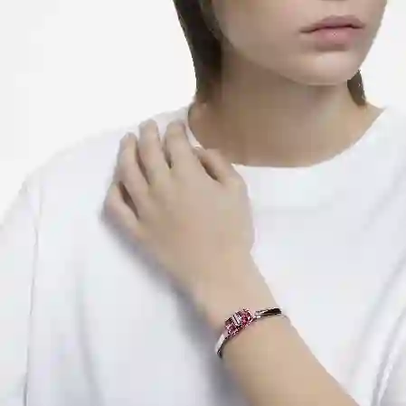 Resim Lucent Bileklik, Mıknatıslı kapama mekanizması, Pembe, Paslanmaz çelik