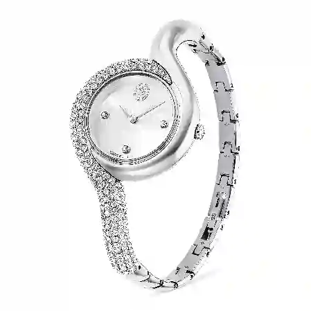 Resim Dextera Asymmetric Saat, İsviçre Üretimi, Metal bileklik, Gümüş Rengi, Paslanmaz çelik