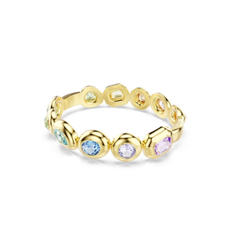 Resim Gema Bileklik, Karışık kesimler, Çok renkli, Altın rengi kaplama