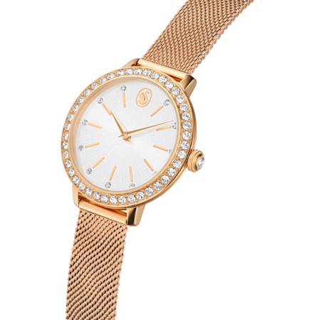 Resim Certa Saat, Metal bileklik, Rose Altın tonu, Pembe altın rengi yüzey