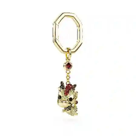 Resim Chinese Zodiac Anahtarlık, Ejderha, Sarı, Altın rengi kaplama