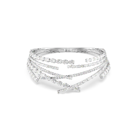 Resim Matrix Gerdanlık, Karışık kesimler, Beyaz, Rodyum kaplama