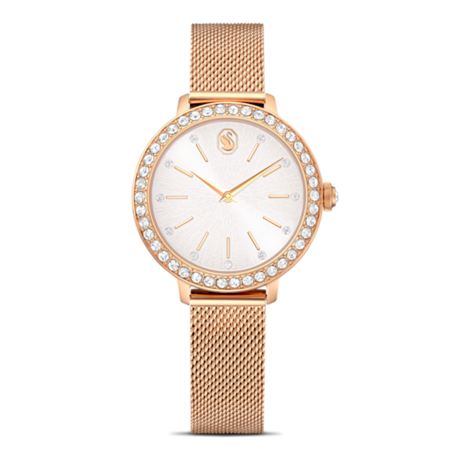 Resim Certa Saat, Metal bileklik, Rose Altın tonu, Pembe altın rengi yüzey