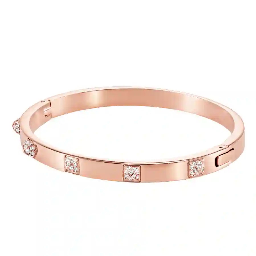 Resim Tactic Bileklik, Beyaz, Pembe altın rengi yüzey