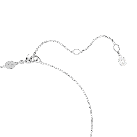 Resim Swan Vienna Kolye, Kuğu, Beyaz, Rodyum kaplama