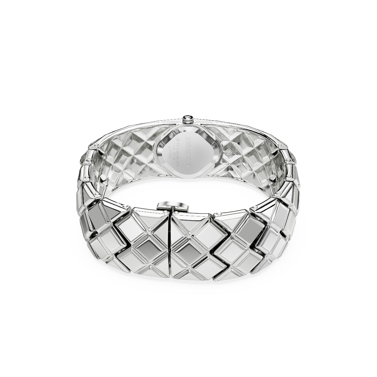 Resim Curiosa Bangle Saat, Kristal bileklik, Gümüş Rengi, Paslanmaz çelik