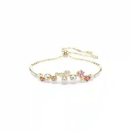 Resim Constella Bileklik, Karışık kesimler, Çok renkli, Altın rengi kaplama