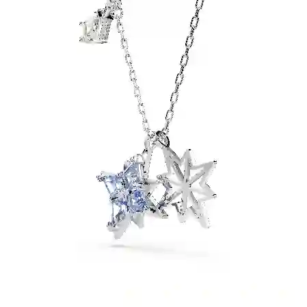 Resim Symbolica Kolye, Yıldız, Mavi, Rodyum kaplama