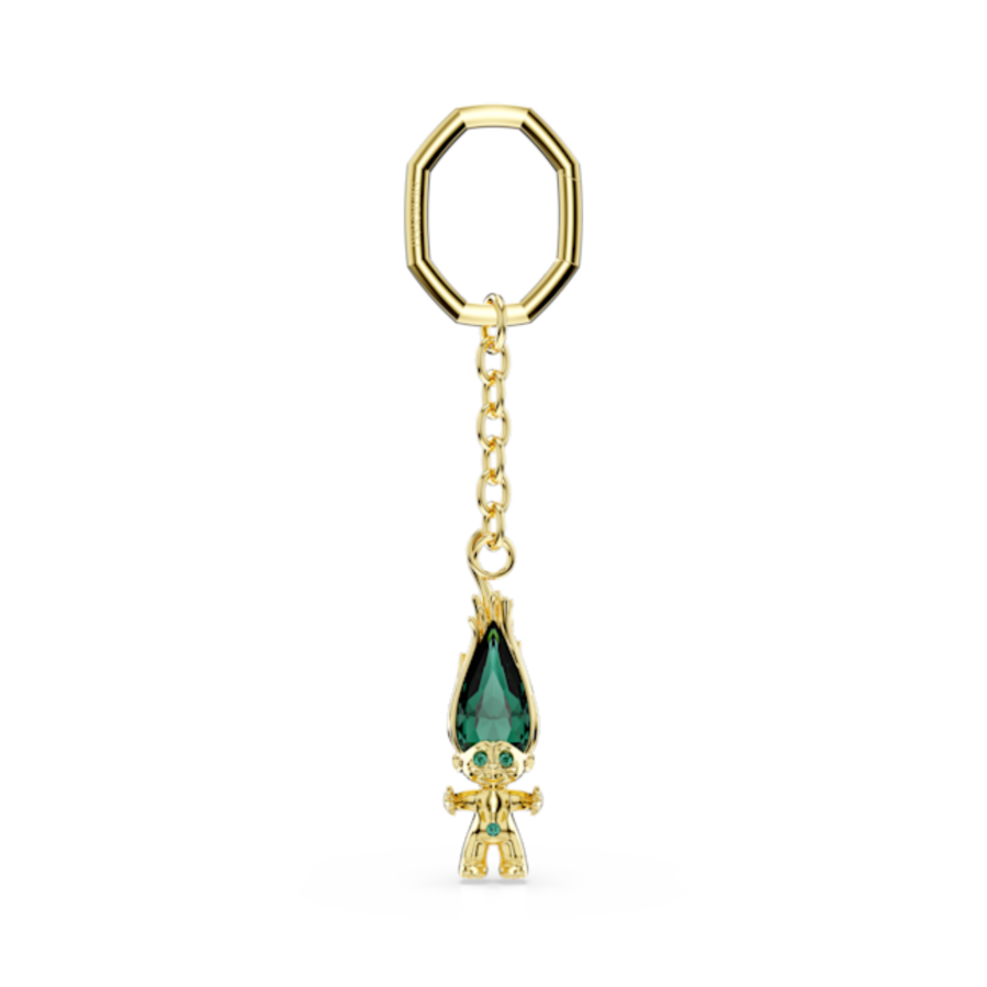 Resim Good Luck Trolls Anahtarlık, Troll, Yeşil, Altın rengi kaplama