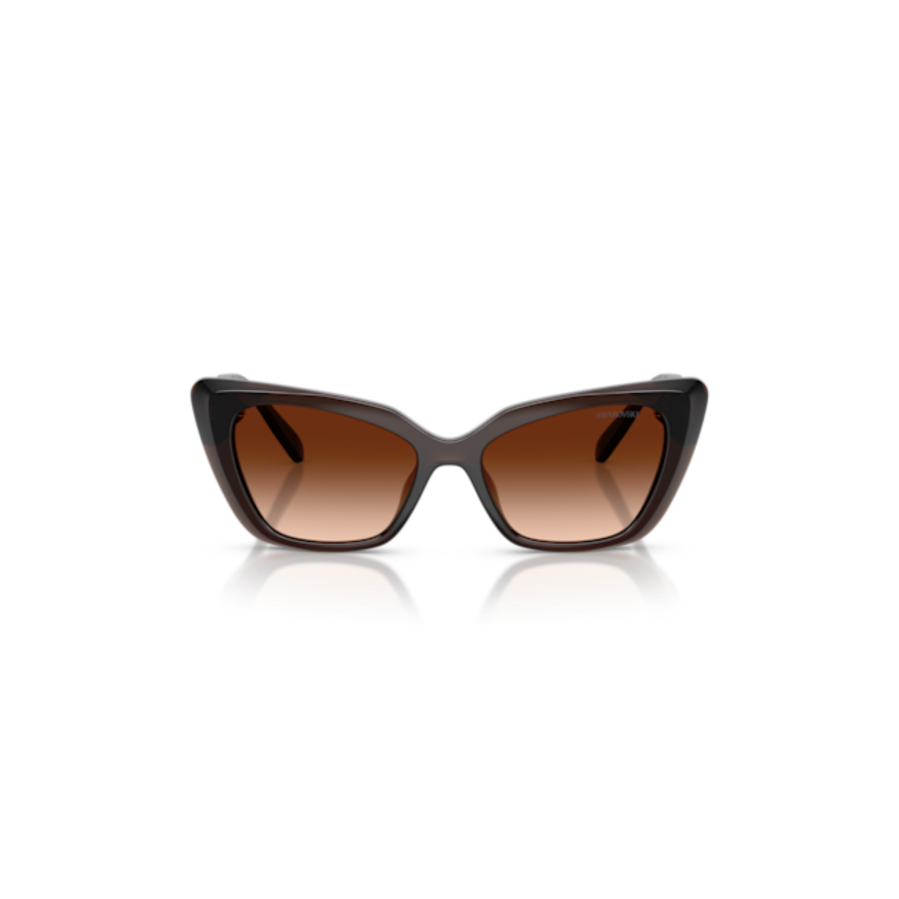 Resim Güneş Gözlüleri, Kedi gözü şekli, SK6047, Açık kahverengi