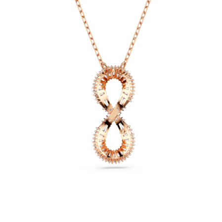 Resim Hyperbola Kolye, Infinity, Beyaz, Pembe altın rengi kaplama