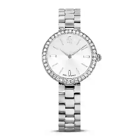 Resim Certa Saat, İsviçre Üretimi, Metal bileklik, Gümüş Rengi, Paslanmaz çelik