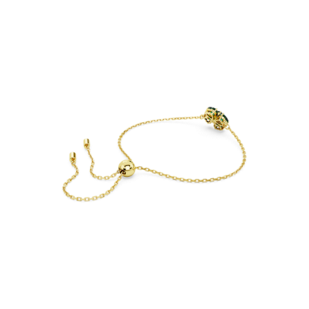 Resim Idyllia Bileklik, Karışık kesimler, Yonca, Yeşil, Altın rengi kaplama