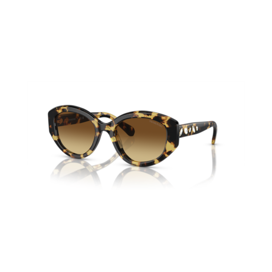 Resim Güneş Gözlüleri, Kedi gözü şekli, SK6008, Kahverengi