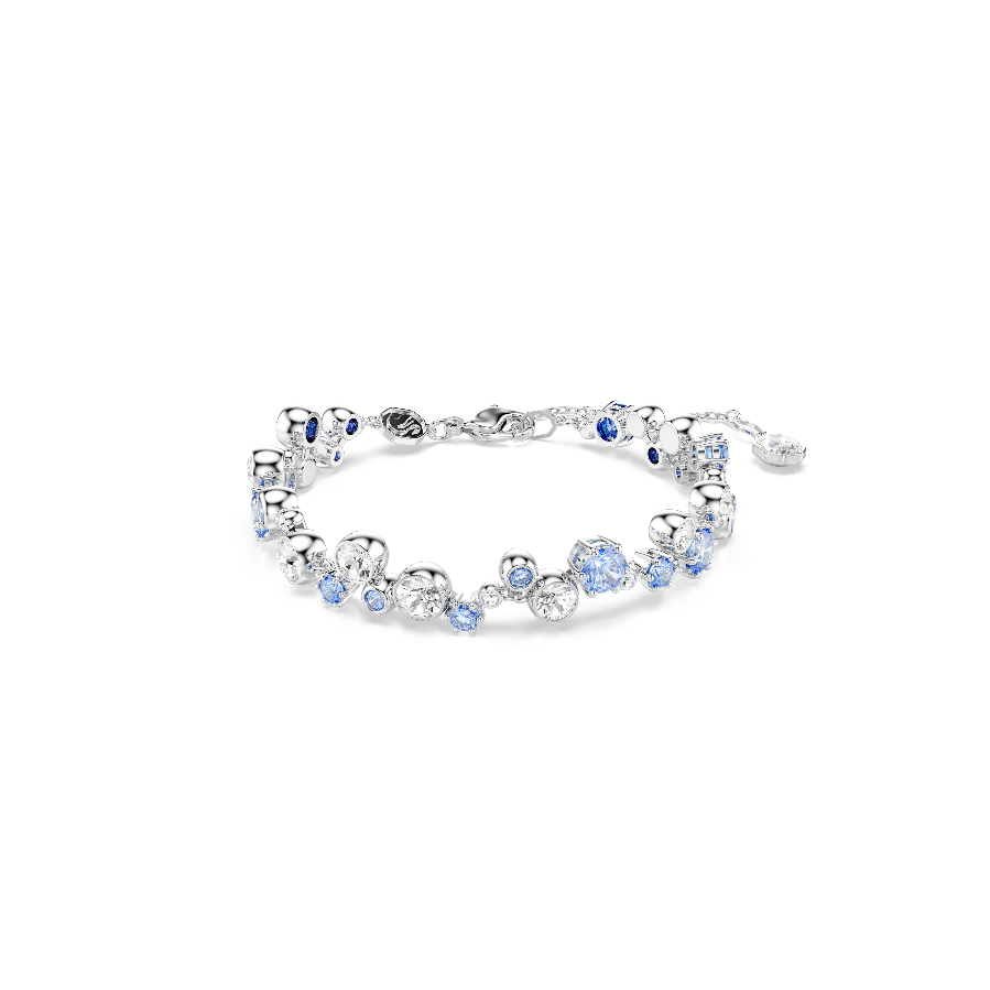 Resim Constella Bileklik, Karışık kesimler, Mavi, Rodyum kaplama