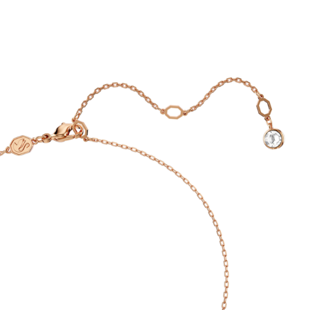 Resim Hyperbola Kolye, Pavé, Infinity, Beyaz, Pembe altın rengi kaplama