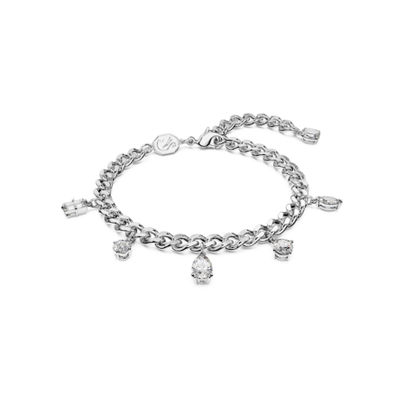 Resim Imber Bileklik, Karışık kesimler, Beyaz, Rodyum kaplama