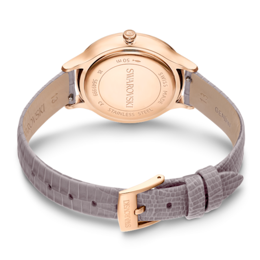 Resim Nova Saat, İsviçre Üretimi, Deri kayış, Bej, Pembe altın rengi yüzey