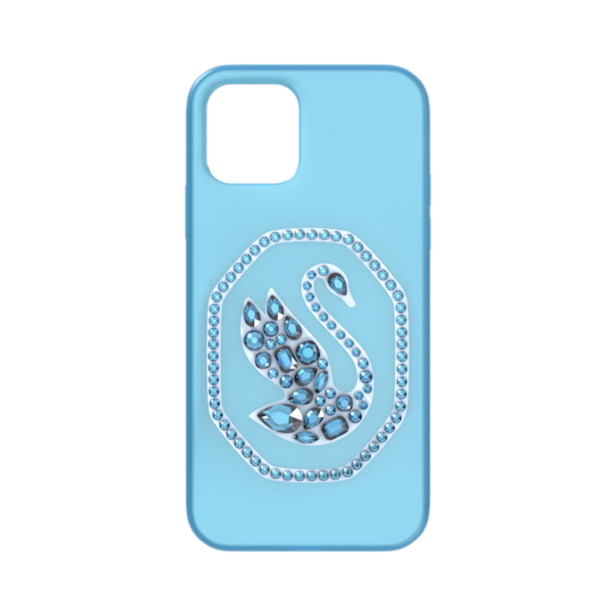 Resim Akıllı Telefon Kılıfı, Kuğu, iPhone® 12/12 Pro, Mavi
