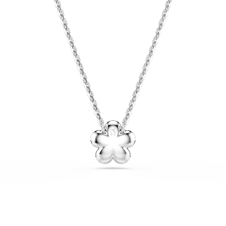 Resim Ariana Grande x Swarovski Kolye,Beyaz,Rodyum kaplama