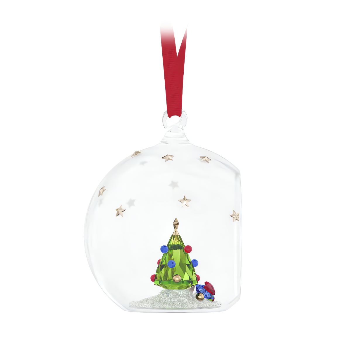 Resim Holiday Cheers Ağaç ve Hediyeler Top Süs