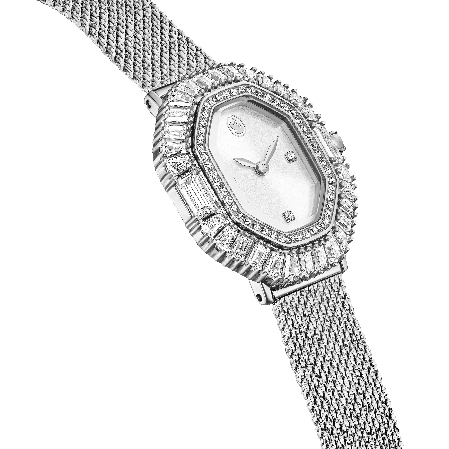 Resim Matrix Octagon Saat, Metal bileklik, Gümüş Rengi, Paslanmaz çelik