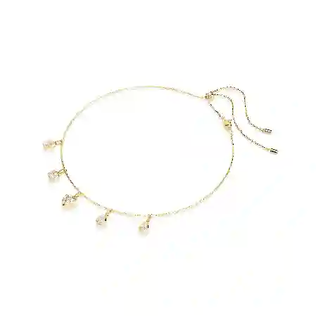 Resim Imber Kolye, Karışık kesimler, Beyaz, Altın rengi kaplama