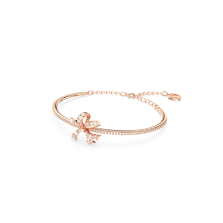 Resim Volta Bileklik, Fiyonk, Beyaz, Pembe altın rengi kaplama