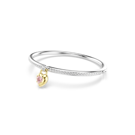 Resim Idyllia Bileklik, Karışık kesimler, Kalp, Pembe, Karışık metal yüzey