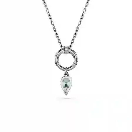 Resim Mesmera Kolye, Karışık kesimler, Gri, Rutenyum kaplama