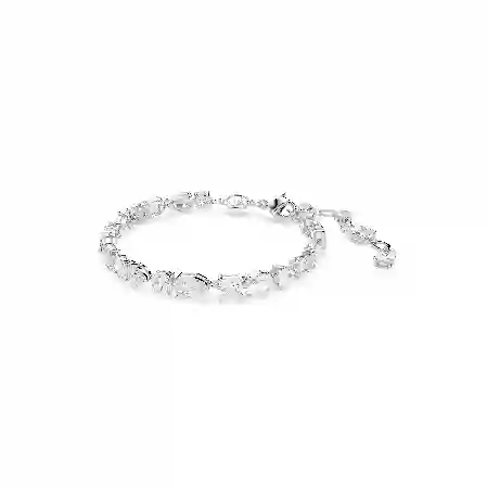 Resim Mesmera Bileklik, Karışık kesimler, Beyaz, Rodyum kaplama