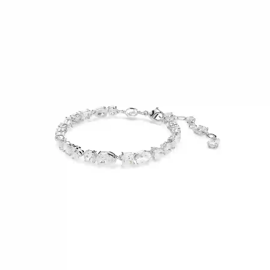 Resim Mesmera Bileklik, Karışık kesimler, Beyaz, Rodyum kaplama