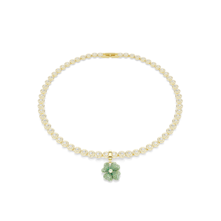 Resim Idyllia Charm, Yonca, Yeşil, Altın rengi kaplama