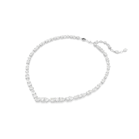 Resim Mesmera Kolye, Karışık kesimler, Beyaz, Rodyum kaplama