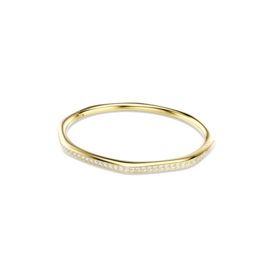 Resim Dextera Bileklik, Sekizgen şekil, Yuvarlak kesim, Beyaz, Altın rengi kaplama