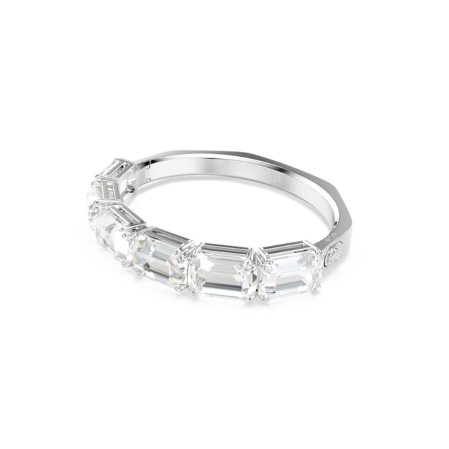 Resim Millenia Bileklik, Sekizgen kesim, Beyaz, Rodyum kaplama