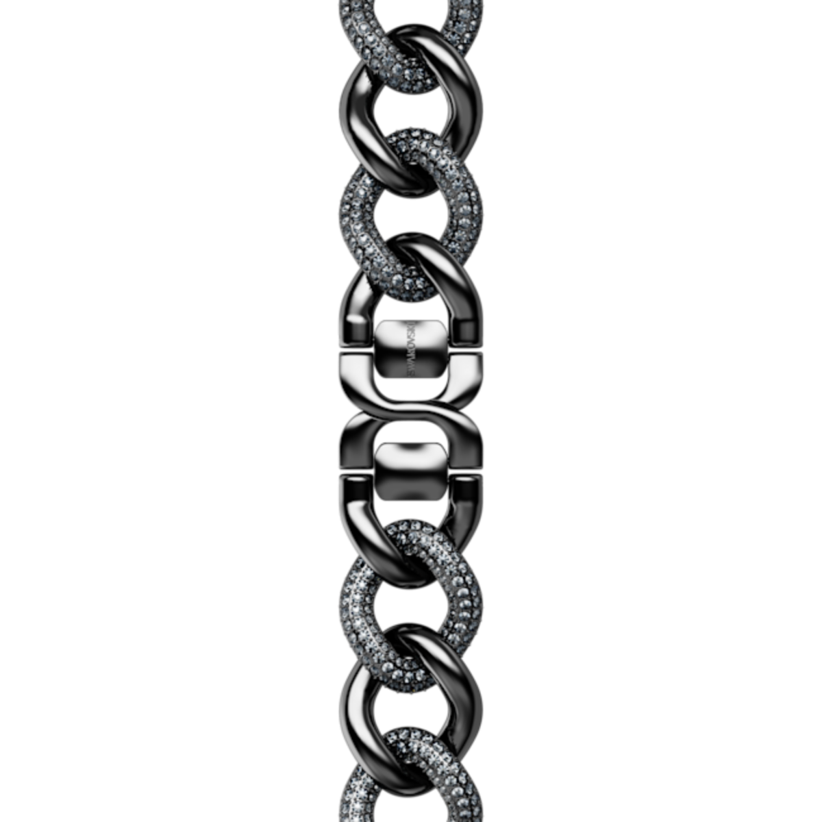 Resim Sparkling Zincir kordon, Apple Watch® 40 mm ve 41 mm ile uyumlu, Siyah, Siyah yüzey