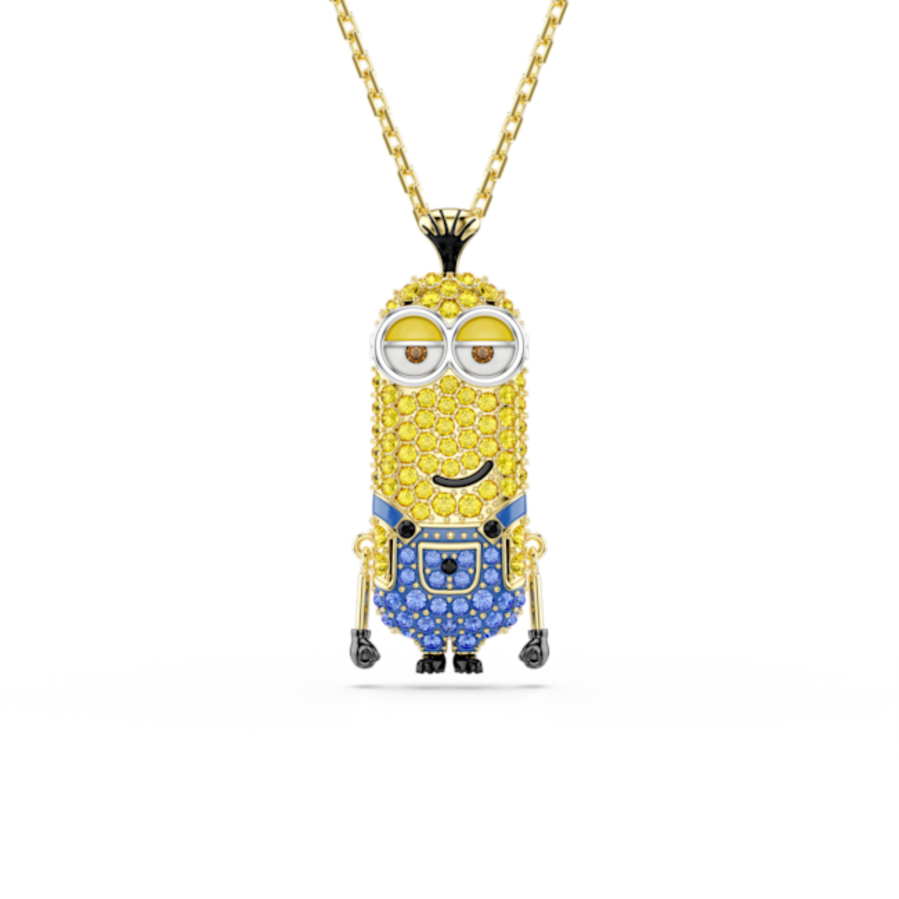 Resim Minions Kevin Kolye, Pavé, Çok renkli, Altın rengi kaplama