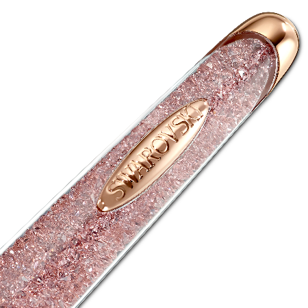 Resim Crystalline Tükenmez Kalem, Rose Altın tonu, Pembe altın rengi kaplama